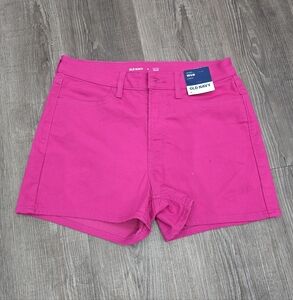 3 pairs of denium Old Navy high waist shorts size 8